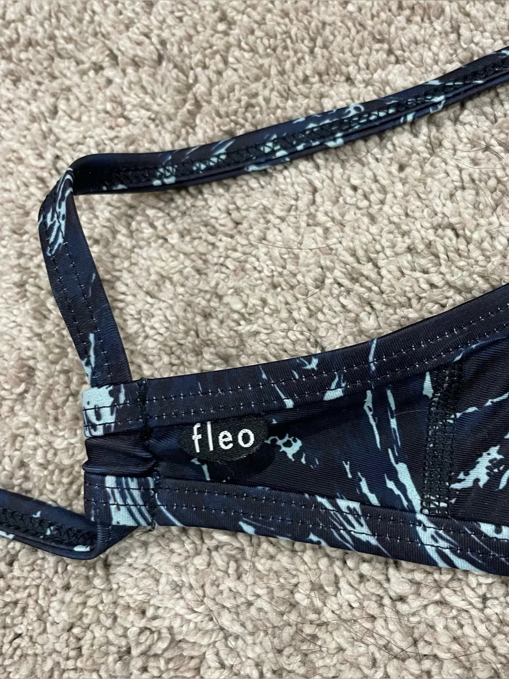 Fleo Black Marble Bikini
